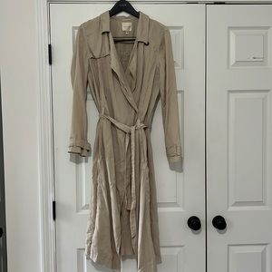 Silence + Noise Lightweight Long Jacket